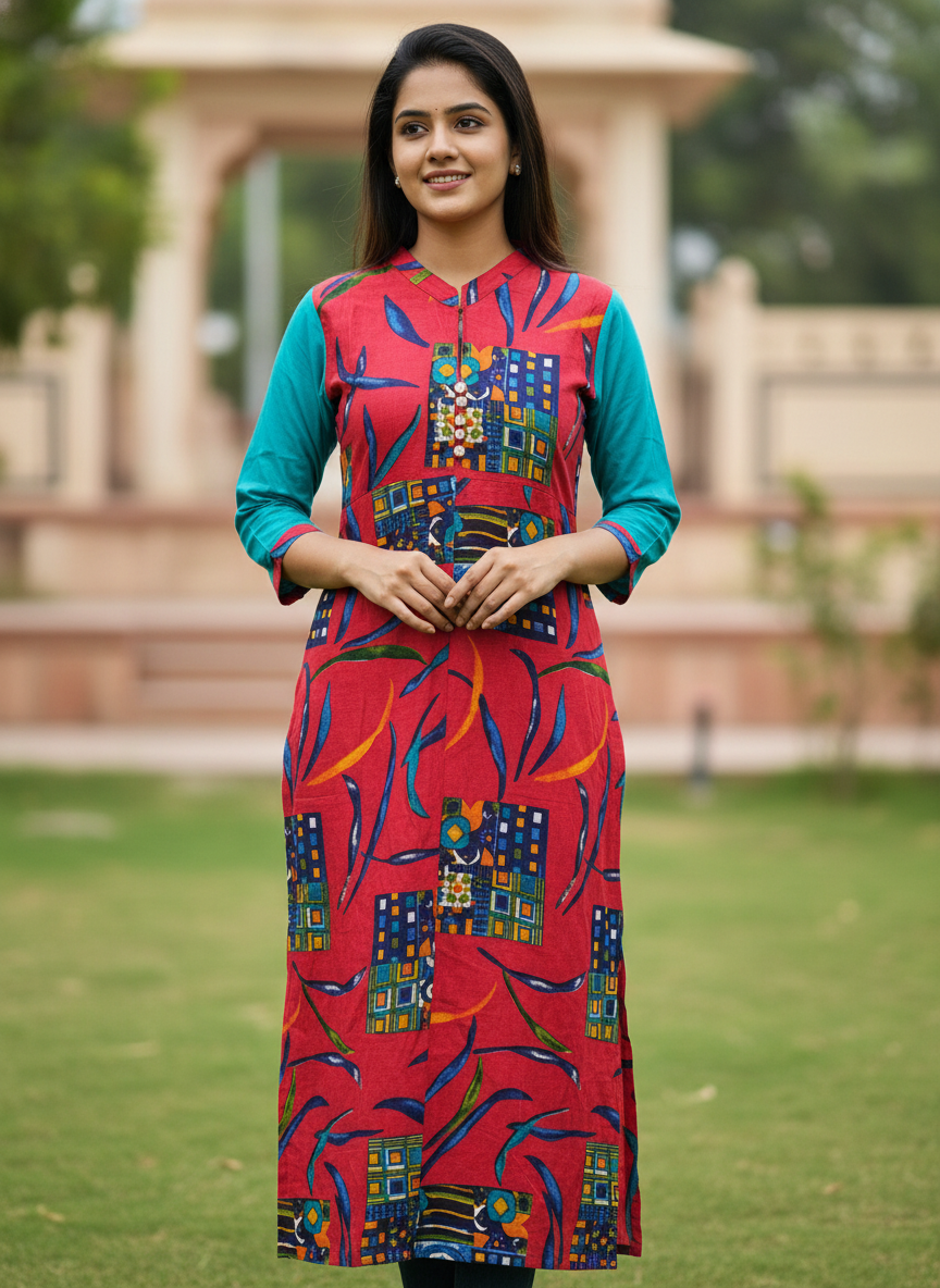 Designer Kurti. Length:50