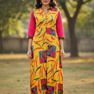 Designer Kurti Collection. Length:49