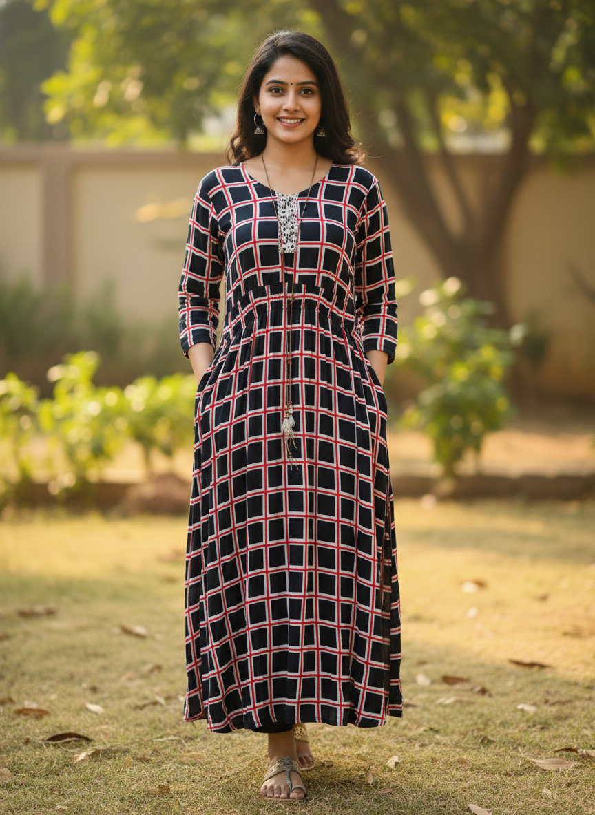 Designer Kurti Collection. Length:53