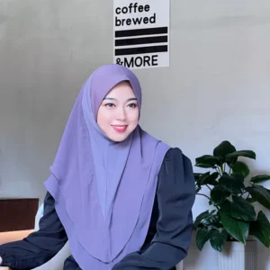 Style 2 – Chiffon Instant Hijab #15