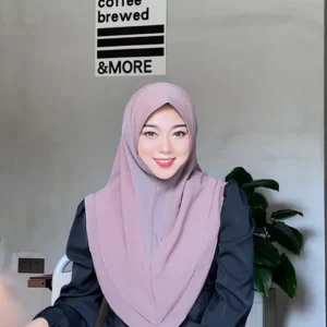 Style 2 – Chiffon Instant Hijab #16