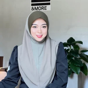 Style 2 – Chiffon Instant Hijab #19