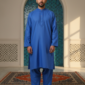 Kurta and Pajama Set. Size 46.  Chest.26  Sleeves.25 Shoulder 21