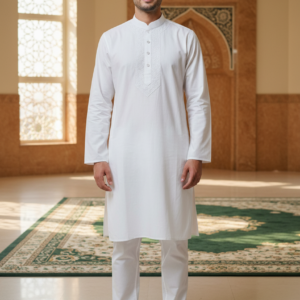 Men Kurta ONLY. Size 42.  Chest.24  Sleeves.24 Shoulder 19.