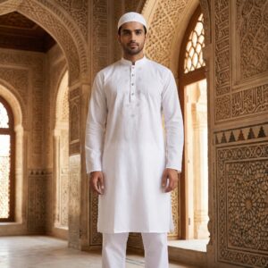 Men Kurta ONLY. Size 38.  Chest.21  Sleeves.23 Shoulder 17.