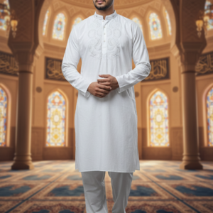 Men Kurta ONLY. Size 42.  Chest.24  Sleeves.24 Shoulder 19.