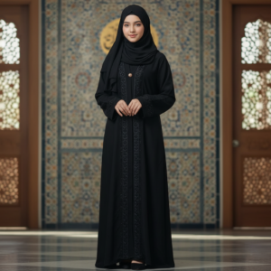 Girl’s Abaya Size -46 (Abaya Only)