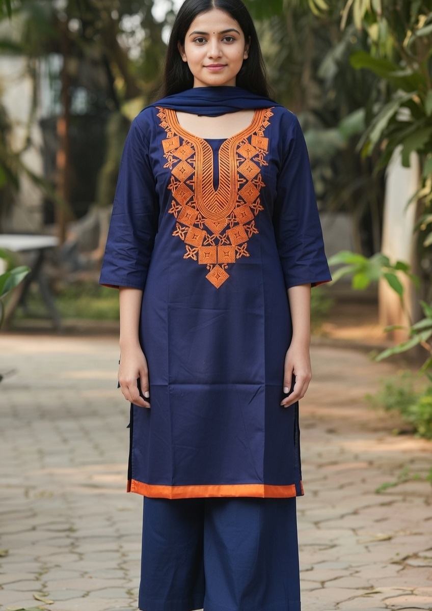 Designer Kurti Collection. Length:34 (Kurti Only) - Image 2
