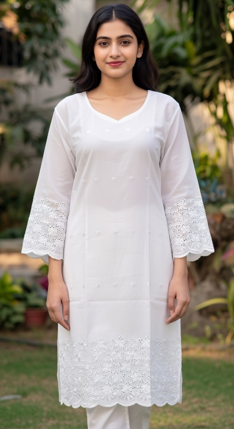 Designer Kurti Collection. Length:37 (Kurti Only) - Image 3