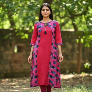 Designer Kurti Collection. Length:48 (Kurti Only)
