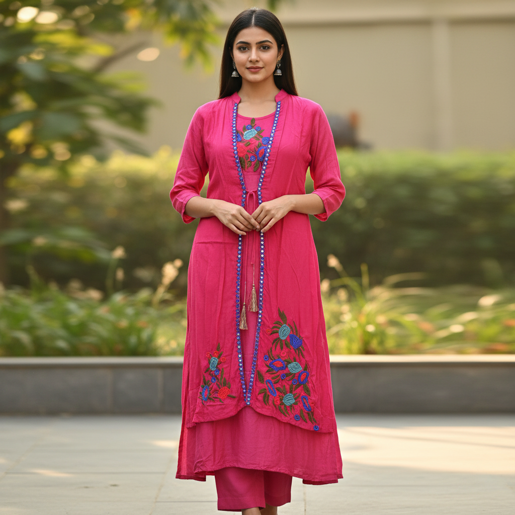 Designer Kurti Collection. Length:50 (Kurti Only)