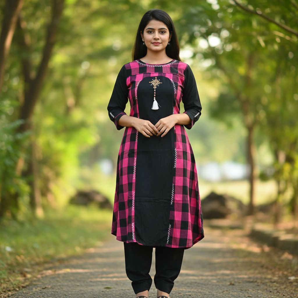 Designer Kurti Collection. Length:45 (Kurti Only)
