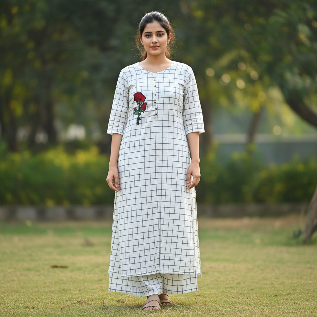 Designer Kurti Collection. Length:44 (Kurti Only)