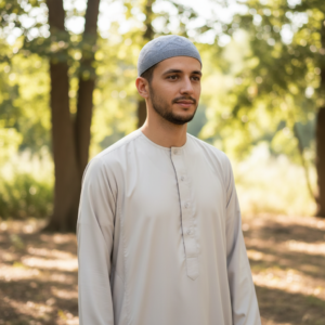 Net topi/Turkish kufi, taqiyah, ( Cap Only)