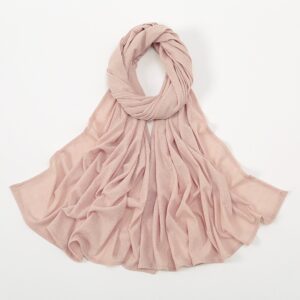 Elastic Breathable Striped Jersey Hijab Scarf # 09